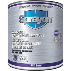 Sprayon - 32 oz Zinc Cold Galvanizing Compound - Comes in Can - Caliber Tooling