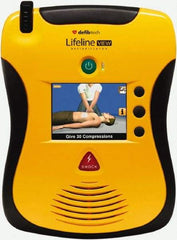 Defibtech - Adult Pad Defibrillator - Nonrechargeable Lithium Battery Included - Caliber Tooling