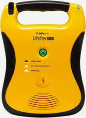 Defibtech - Adult Pad Defibrillator - 9 Volt and Nonrechargeable Lithium Battery Included - Caliber Tooling