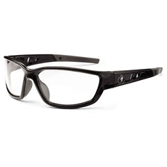 Kvasir Clear Lens Black Safety Glasses - Caliber Tooling