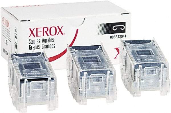 Xerox - 3.12" Leg Length, Steel Staples-Cartridge - 30 Sheet Capacity, For Use with Xerox 7760/4150 - Caliber Tooling