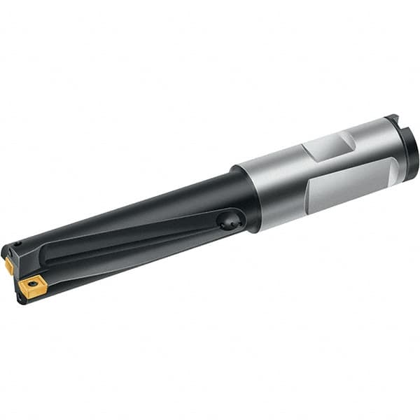 Walter - 66mm Max Drill Depth, 4xD, 16.5mm Diam, Indexable Insert Drill - 2 Inserts, 16mm Shank Diam, Combination Shank - Caliber Tooling