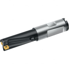 Walter - 27mm Max Drill Depth, 2xD, 13.5mm Diam, Indexable Insert Drill - 2 Inserts, 16mm Shank Diam, Combination Shank - Caliber Tooling