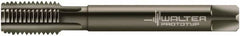 Walter-Prototyp - M16x1.50 Metric Fine 6HX 4 Flute Nitride/Oxide Finish Powdered Metal Straight Flute Machine Tap - Modified Bottoming, Right Hand Thread, 100mm OAL, 21mm Thread Length, Oversize - Exact Industrial Supply