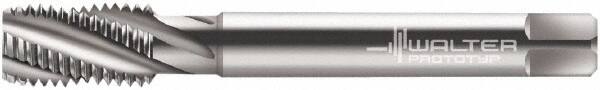 Walter-Prototyp - 1/2-20 UNF 4 Flute 3B Modified Bottoming Spiral Flute Tap - Powdered Metal, Bright Finish, 100mm OAL, Right Hand Flute, Right Hand Thread, Series 234604 - Caliber Tooling