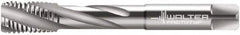 Walter-Prototyp - M16x2.00 Metric 4 Flute 6HX Modified Bottoming Spiral Flute Tap - Powdered Metal, Bright Finish, 110mm OAL, Right Hand Flute, Right Hand Thread, Series 204607 - Exact Industrial Supply