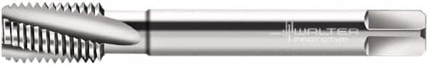 Walter-Prototyp - M30x3.50 Metric 5 Flute 6HX Modified Bottoming Spiral Flute Tap - Powdered Metal, Bright Finish, 180mm OAL, Right Hand Flute, Right Hand Thread, Series 20466 - Caliber Tooling