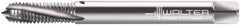 Walter-Prototyp - 5/16-18 UNJC 3 Flute 3B Modified Bottoming Spiral Flute Tap - Powdered Metal, Bright Finish, 90mm OAL, Right Hand Flute, Right Hand Thread, Series 224101 - Exact Industrial Supply