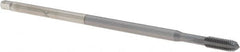 Walter-Prototyp - M6x1.00 Metric 4 Flute TiCN Finish Powdered Metal Hand Extension Tap - Modified Bottoming Chamfer, 6.2992" OAL, 6HX Class of Fit, Series E2031436 - Exact Industrial Supply