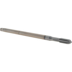 Walter-Prototyp - M10x1.50 Metric 4 Flute TiCN Finish Powdered Metal Hand Extension Tap - Modified Bottoming Chamfer, 7-7/8" OAL, 6HX Class of Fit, Series E2031436 - Exact Industrial Supply