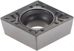 Walter - CCMT32.51 RM4 Grade WMP20S Carbide Turning Insert - TiCN/Al2O3/TiCN Finish, 80° Diamond, 3/8" Inscr Circle, 5/32" Thick, 1/64" Corner Radius - Caliber Tooling