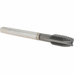 Walter-Prototyp - 1/2-13 UNC, 4 Flute, Hardlube Finish, Powdered Metal Spiral Point Tap - Plug Chamfer, Right Hand Thread, 110.01mm OAL, 23.01mm Thread Length, 9.32mm Shank Diam, 2B Class of Fit, Series AEP2226002 - Exact Industrial Supply