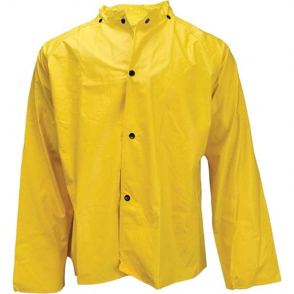 Neese - Size 3XL Yellow Rain & Flame Resistant/Retardant Rain Jacket - Caliber Tooling