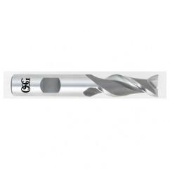 3/4 Dia. x 3-7/8 Overall Length 2-Flute Square End HSS-CO SE End Mill-Round Shank-Center Cutting-Uncoated - Caliber Tooling