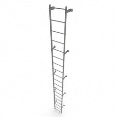 TRI-ARC - Rolling & Wall Mounted Ladders & Platforms Type: Fixed Ladder Style: Safety Cage - Caliber Tooling