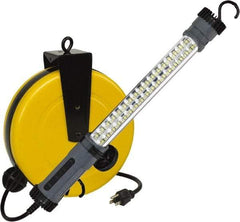 Value Collection - 120 Volt, 7 Watt, Electric, LED Portable Drop Light Work Light - 50' Cord, 1 Head, 500 Lumens, ABS - Caliber Tooling