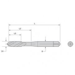 16053 M3-0.5 HS G D3 2F PLUG FAST - Caliber Tooling