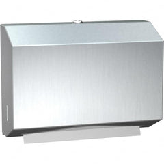 ASI-American Specialties, Inc. - Manual, Stainless Steel Paper Towel Dispenser - 200 C-Fold or 275 Multi-Fold, Silver - Caliber Tooling