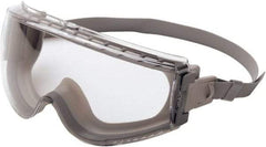 Uvex - Size Universal, Clear Polycarbonate Anti-Fog Lens, Safety Goggles - Indirect Vent, Gray Frame - Caliber Tooling