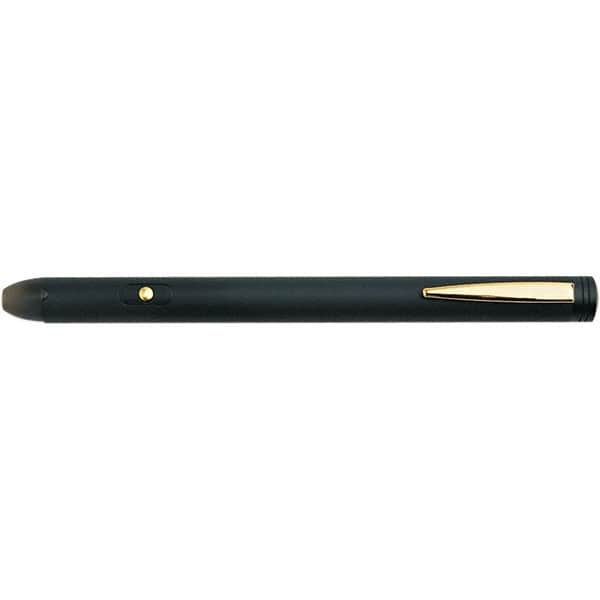 Quartet - Metal Pen Size Laser Pointer - Black, 2 AAA Batteries Included - Caliber Tooling