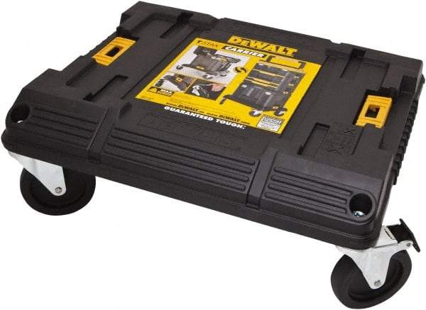 DeWALT - 220 Lb Capacity Steel Dolly - 18.92" Long x 17" Wide x 7" High, 0.39" Wheels - Caliber Tooling