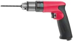 Sioux Tools - 3/8" Keyed Chuck - Pistol Grip Handle, 6,000 RPM, 11.8 LPS, 25 CFM, 0.6 hp - Caliber Tooling