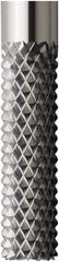 Seco - 4mm Diam, End Mill End, Solid Carbide Diamond Pattern Router Bit - Right Hand Cut, 50mm OAL, Use on Composites - Caliber Tooling