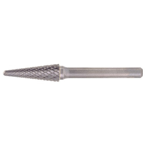 SL-6 Double Cut Solid Carbide Bur-Included Angle Shape