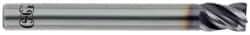 OSG - 1", 1-1/8" LOC, 1" Shank Diam, 6" OAL, 4 Flute, Solid Carbide Square End Mill - Single End, TiAlN Finish, Spiral Flute, 35° Helix, Centercutting, Right Hand Cut, Right Hand Flute, Series VG464 - Caliber Tooling