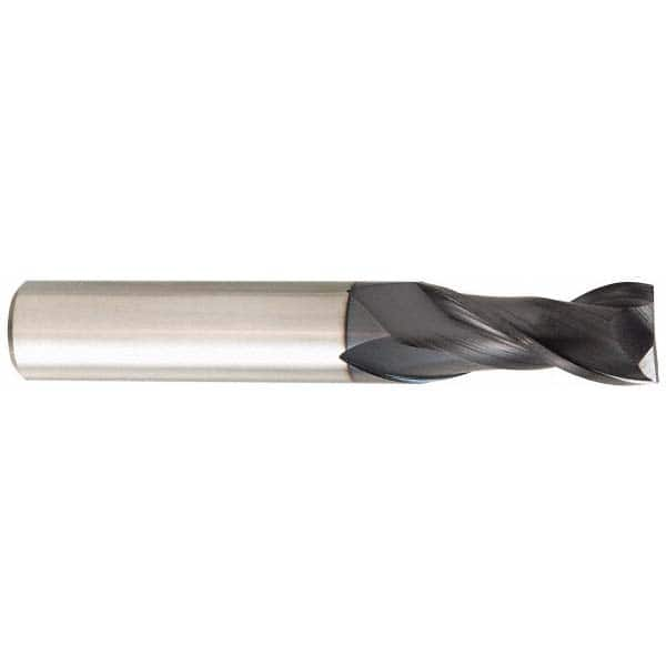 OSG - 1", 1-1/2" LOC, 1" Shank Diam, 4" OAL, 2 Flute, Solid Carbide Square End Mill - Caliber Tooling