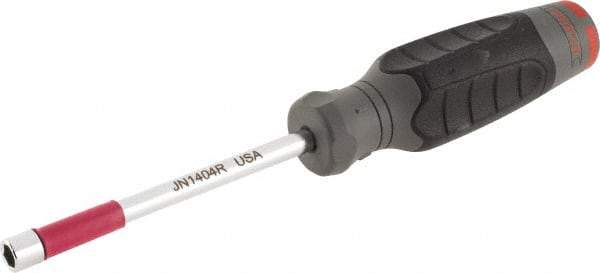 Proto - 1/4" Hollow Shaft Nutdriver - Ergonomic Handle, 8-1/4" OAL - Caliber Tooling