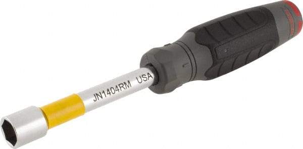 Proto - 14mm Hollow Shaft Nutdriver - Ergonomic Handle, 9-1/4" OAL - Caliber Tooling