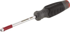 Proto - 4mm Hollow Shaft Nutdriver - Ergonomic Handle, 8-1/4" OAL - Caliber Tooling