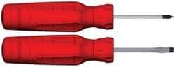 Proto - 2 Piece Slotted & Phillips Screwdriver Set - Bit Sizes: Philips #1 - Caliber Tooling