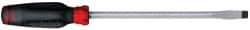 Proto - 318mm OAL Keystone Slotted Screwdriver - 203mm Blade Length, Round Shank, Ergonomic Handle - Caliber Tooling