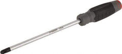 Proto - #4, 13" OAL, Standard Phillips Screwdriver - 8" Blade Length, Round Shank, Ergonomic Handle - Caliber Tooling