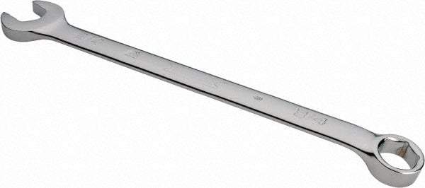 Proto - 3/4" 6 Point Combination Wrench - 15° Head Angle, 11-1/32" OAL, Steel, Chrome Finish - Caliber Tooling