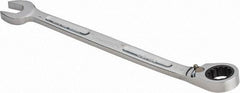 Proto - 9/16" 12 Point Combination Wrench - 15° Head Angle, 8-49/64" OAL, Steel, Chrome Finish - Caliber Tooling