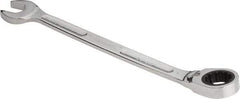 Proto - 1" 12 Point Combination Wrench - 15° Head Angle, 14-1/16" OAL, Steel, Chrome Finish - Caliber Tooling