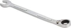 Proto - 17mm 12 Point Combination Wrench - 15° Head Angle, 10-17/64" OAL, Steel, Chrome Finish - Caliber Tooling