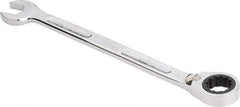 Proto - 21mm 12 Point Combination Wrench - 15° Head Angle, 11-13/16" OAL, Steel, Chrome Finish - Caliber Tooling