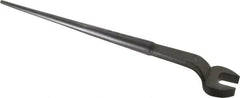 Proto - 15/16" Standard Spud Handle Open End Wrench - 12" OAL, Single End, Black Finish - Caliber Tooling