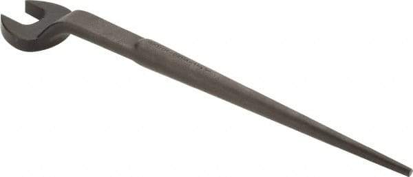 Proto - 1-7/8" Standard Spud Handle Open End Wrench - 23-1/4" OAL, Single End, Black Finish - Caliber Tooling