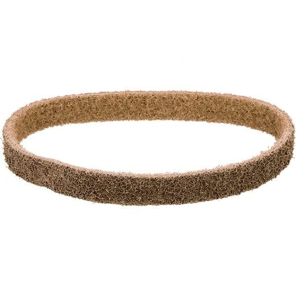 Dynabrade - 1" Wide x 18" OAL, Aluminum Oxide Abrasive Belt - Aluminum Oxide, Coarse, Nonwoven, Cloth Backing, Wet/Dry - Caliber Tooling