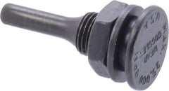 Osborn - 1/4" Arbor Hole to 1/4" Shank Diam Drive Arbor - For Small Diam Wheel Brushes - Caliber Tooling