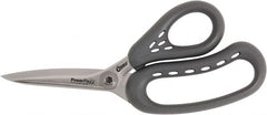 Clauss - 5" LOC, 8" OAL Titanium Shears - Plastic Handle, For Paper, Fabric - Caliber Tooling