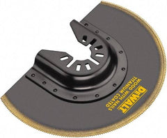 DeWALT - Titanium Head Rotary & Multi-Tool Flush Cutting Blade - Universal Fitment for Use on All Major Brands (No Adapter Required) - Caliber Tooling