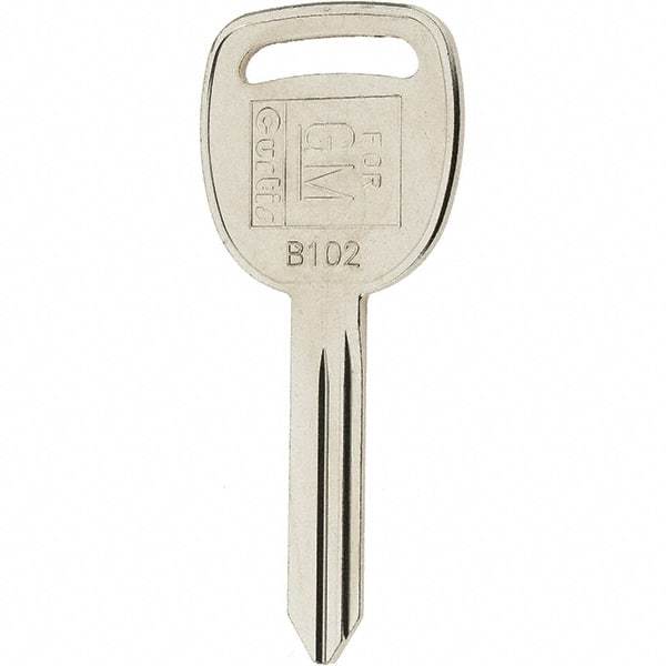 Value Collection - GM Key Blank - Nickel - Caliber Tooling