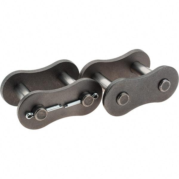 Value Collection - ANSI 160, Cottered Roller Chain Connecting Link - For Use with Single Strand Chain - Caliber Tooling