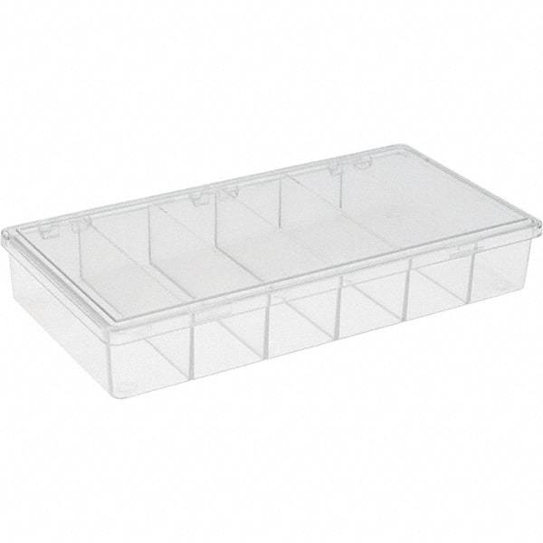 Value Collection - 8-1/4" Wide x 1-3/8" High x 4-1/4" Deep, Small Parts Storage Box - Plastic Frame - Caliber Tooling